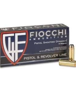 Fiocchi .44 Magnum, 240 Grain SJSP, 500 Round Case