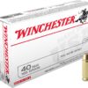 Winchester .40 S&W 165 Grain FMJ, 500 Round Case