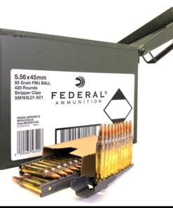 American Eagle 5.56mm NATO 55 Grain FMJ 420 Round Ammo Can XM193LC1AC1