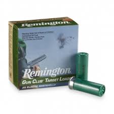 Remington Gun Club Target Load 12 Gauge, 2-3/4" 1-1/8 oz. #7.5 Shot, 250 Round Case 20232
