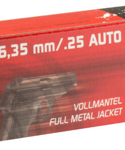 6.35/.25 auto GECO 50gr FMJ 50rd