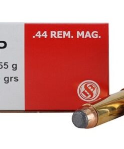 Sellier & Bellot Ammunition 44 Remington Magnum 240 Grain Jacketed Soft Point Box of 50