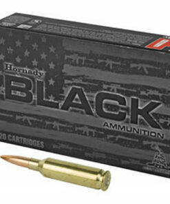 HORNADY Black 6mm Creedmoor 105Gr 20Rd Box of Boat Tail Hollow Point Rifle Ammunition (81396)