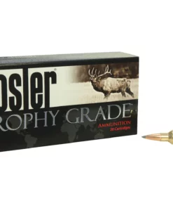 Nosler Trophy Grade Ammunition 300 Winchester Short Magnum (WSM) 190 Grain AccuBond Long Range Box of 20