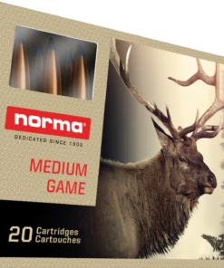 Norma Bondstrike Ammunition 300 Winchester Short Magnum 180 Grain Polymer Tip Boat Tail Box of 20