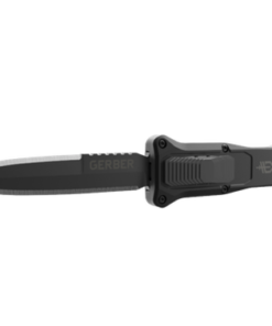 Gerber 30-001651 Downright OTF Automatic - Double Edge CPM-S30V Blade - Type III Hard Anodized Black Aluminum Handle