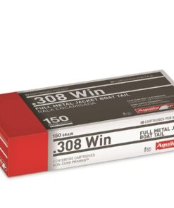 Aguila, .308 Winchester, FMJ-BT, 150 Grain, 20 Rounds